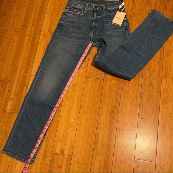 NWT MOTHER The Mid Rise Ankle Rider in Wish On A Star Size 25 - Picture 15 of 16